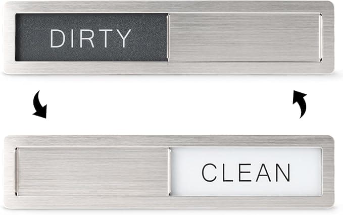 Dishwasher Clean/Dirty Magnet Sign
