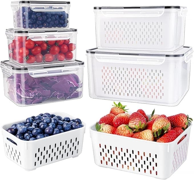 Fridge Storage Containers Set