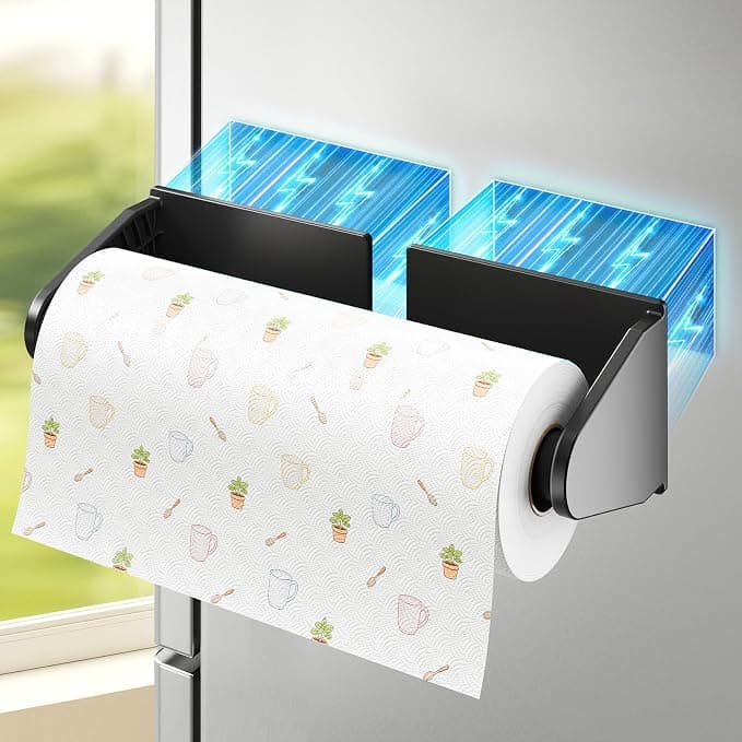 Magnetic Paper Towel Holder (No-Drill)