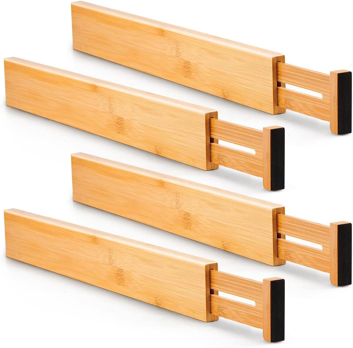 Adjustable Drawer Dividers (4-Pack)