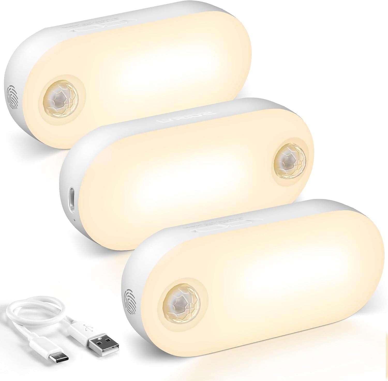 LED Motion Sensor Lights (3-Pack)