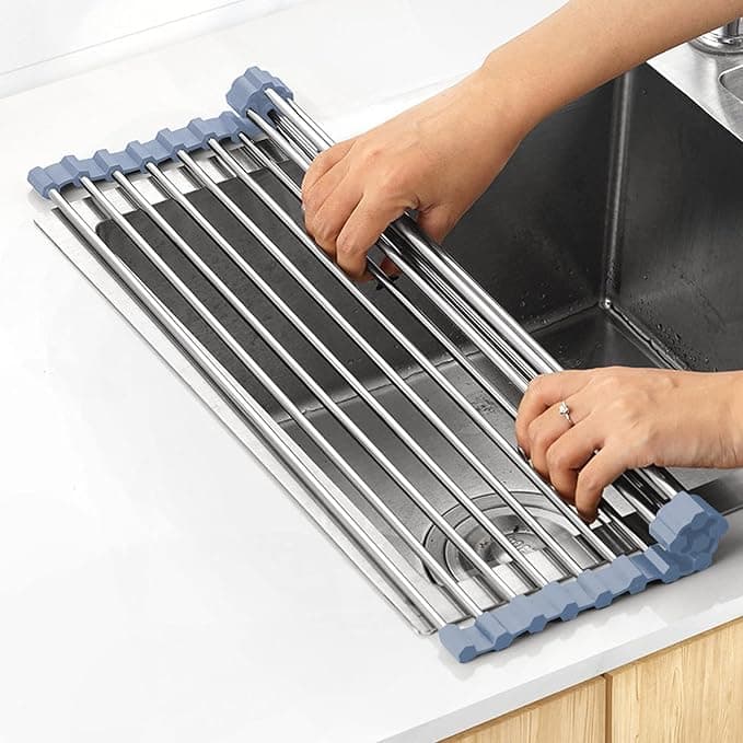 Over-Sink Dish Drying Rack